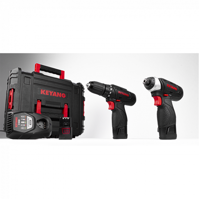 Keyang COMBOKEY108V-1 – DID1202L + DD1202L2 incl. 3x 2.0Ah Battery ...