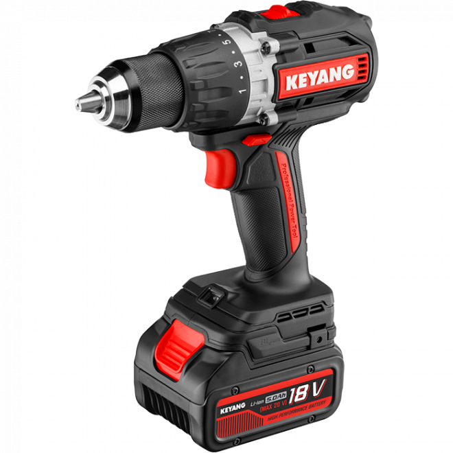 Keyang DD20BLH100E Drill driver – 18V – 5.0Ah – Keyang Powertools