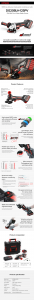 Cordless Angle Grinder Keyang