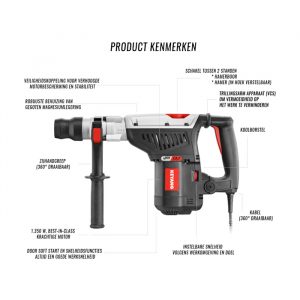 Hammer Drill 1350W Keyang